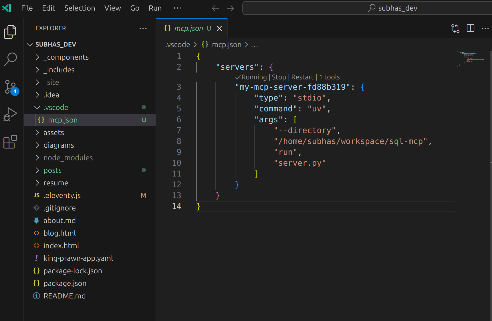 MCP Client Configuration